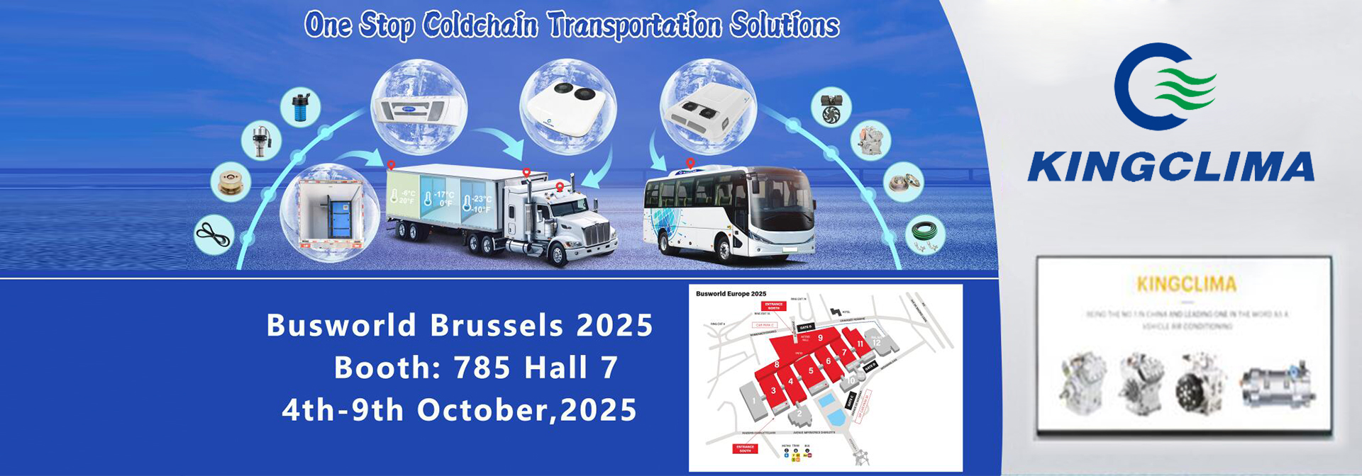 kingclima busworld information