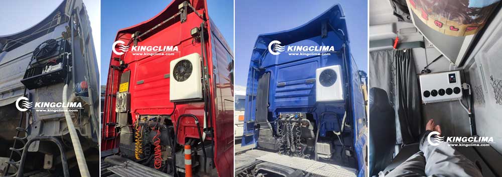 250 Sets of Semi Truck Air Conditioner Export to Iraq - KingClima