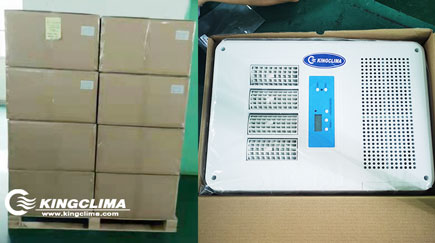 8 sets of 12V Air Conditioning Unit Export to Macedonia - KingClima