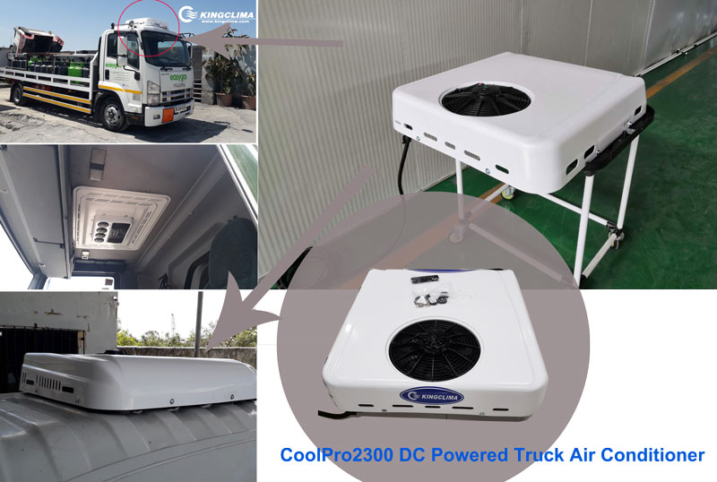 CoolPro2300 Air Conditioner for Truck Export to Romania