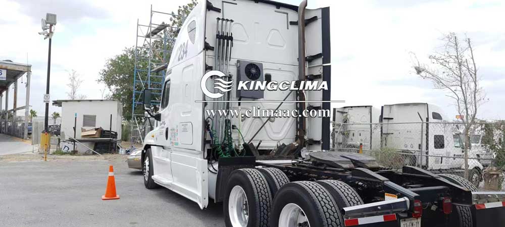 E-Clima2600S Aftermarket Truck Air Conditioner Delivered to USA Customer - KingClima 