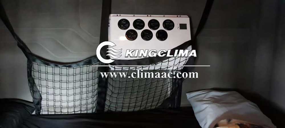 E-Clima2600S Aftermarket Truck Air Conditioner Delivered to USA Customer - KingClima 